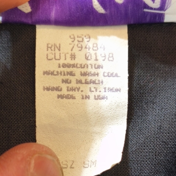 Roper Black and Red Western Fringe Shirt - Picture 5 of 5